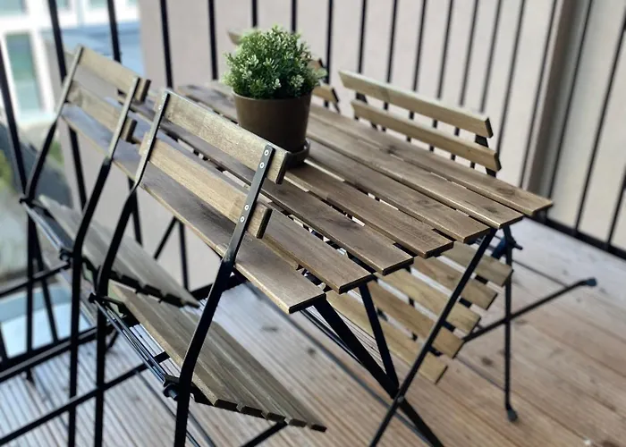 Eiwelhome - Stilvoll, Urban-ruhig Schlafen, Bahnhofsnah, Balkon Apartment Erfurt